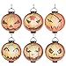LEDMOMO Halloween Pumpkin Lanterns Jack O Lantern Halloween LED Lights for Halloween Party Outdoor Indoor Decorations 6 Pack