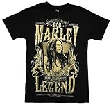 Bob Marley Rebel Music Legend Adult T-Shirt