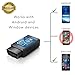 OBD2 Scanner & Bluetooth Car Code Reader – Clears Check Engine Lights Instantly – Diagnose 3000 Car Codes - Wireless Car Diagnostic Scanner – Auto Scanner For All 1996+ Vehicles (Android Devices Only)