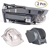 Kuuqa 2Pcs Lens Caps Accessories, Lens Hood Sun Shade Lens Hood Gimbal Protective Cover with Gimbal Guard Camera Fixed Protector for Dji Mavic Pro (Dji Mavic Not Included)