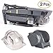 Kuuqa 2Pcs Lens Caps Accessories, Lens Hood Sun Shade Lens Hood Gimbal Protective Cover with Gimbal Guard Camera Fixed Protector for Dji Mavic Pro (Dji Mavic Not Included)