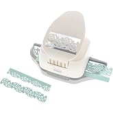 Bira Craft 2 in 1 Rose Bush Border Edge Craft Punch,Valentine&rsquo;s Day Punch, for Scrapbooking