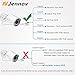 Jennov Pls Order from The Link: Amazon.com/dp/B07Z3L8QVY POE Security IP Camera Home Surveillance Bullet Indoor Outdoor Network Camera