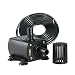 Decdeal Submersible Fountain Pump with Flow Adjustment Function, DC 12V 10W, 400L/H, Lift 400cm