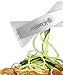 iCooker Spiralizer Spiral Slicer [FREE Stainless Steel Peeler + Cleaning Brush + Recipe Guide + Carry Bag] Professional Vegetable Spiral Cutter For Veggie Zucchini Pasta - Best Carrot Shredder