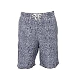 American Heritage Men's Beachwear Swim Trunks with Elastic Waistband