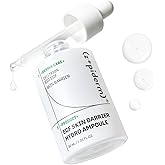 Zipiderm EGF Skin Barrier Hydro Ampoule – Korean Lightweight Hydrating Serum with Ceramides, PDRN & Niacinamide | Barrier-Supporting Skincare for Sensitive & Delicate Skin | 1.01 fl oz