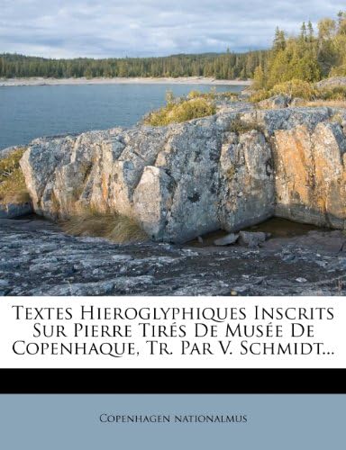 Textes Hieroglyphiques Inscrits Sur Pierre Tirés de Musée de Copenhaque, Tr. Par V. Schmidt... (French Edition)