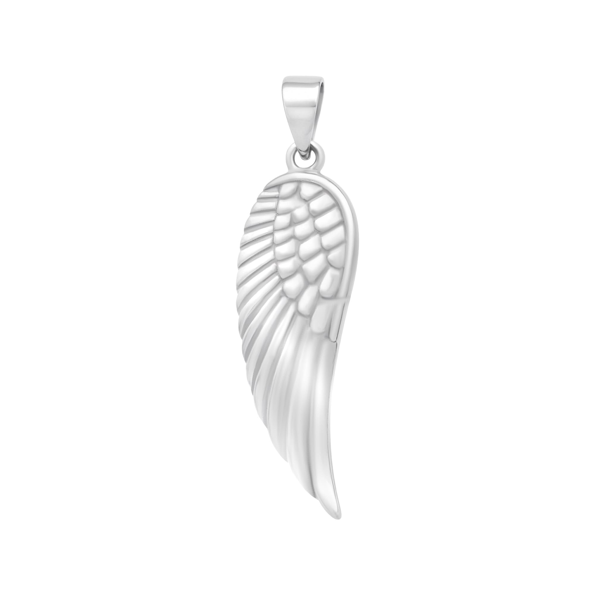 Sofia Milani - Necklace Pendant 925 Silver - Feather Wing Design - 60019