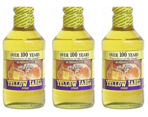 Alaga Yellow Label Table Syrup, Honey Flavored, 24 oz (Pack of 3)