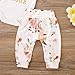 SWNONE Little Sister Newborn Outfit Bodysuit Tops Floral Pants Bowknot Headband Hat Outfits Set (White, 0-6 m)