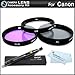 43mm Filter Kit for Canon VIXIA HF R800, HF R82, HF R80, HF R60, HF R600, HF R700, HF R72, HF R70 Camcorder Includes 43mm Multi-Coated 3 PC Filter Kit (UV, CPL, FLD) + LensPen Cleaning Kit + More