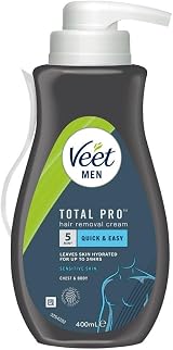 Veet Men Hair Removal Cream 400ml Hydrating Chest Body Smooth Skin view 1
