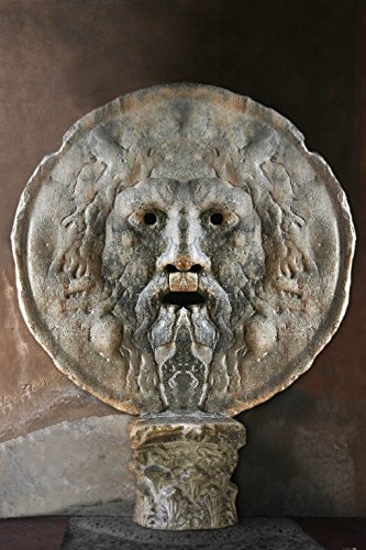 1art1 Roma Bocca Della Verità Carta Da Parati Adesiva 180