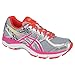 ASICS Women's Gel-Exalt 3 Running Shoe, Silver/Pink Glow/Flash Coral, 8.5 M US