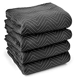 Sure-Max 4 Moving & Packing Blankets - Ultra Thick