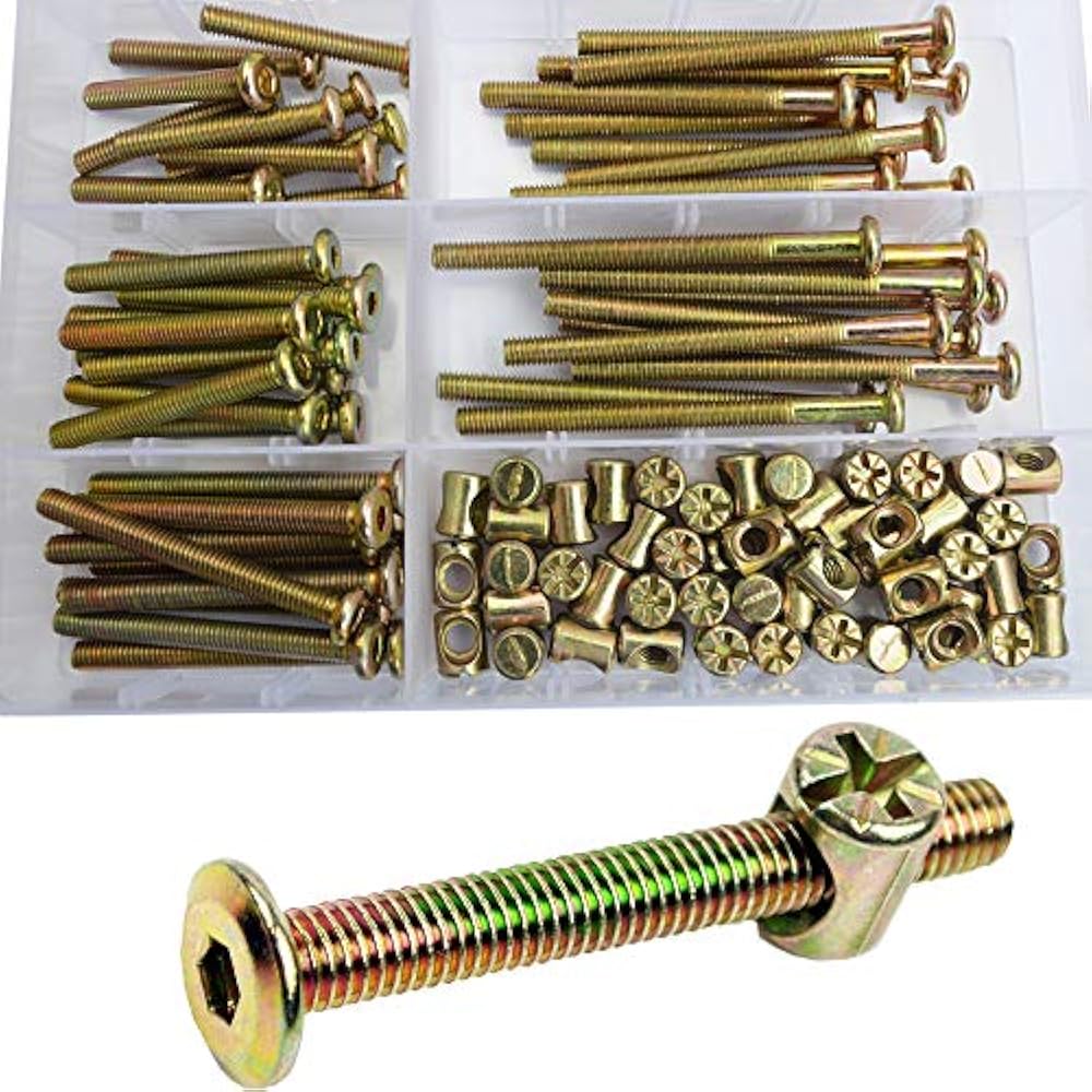 Furniture Barrel Screws Zinc Plated Metric Hex Drive Socket Cap Bolt