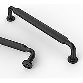 Asidrama 10 Pack 5 Inch(128mm) Matte Black Kitchen Cabinet Handles, Cabinet Pulls Kitchen Cabinet Hardware for Cupboard Drawer Pulls