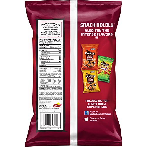 1 Doritos+Nacho+Cheese+Flavored+Tortilla