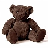 Bears For Humanity Large Organic Brown Teddy Bear Stuffed Plush Animal With Movable Arms And Legs. 16 Inches. One Is Donated To A Child In Need For Each One Purchased