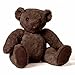 Bears For Humanity Large Certified Organic Brown Teddy Bear Stuffed Plush Animal With Movable Arms And Legs. 16 Inches. One Is Donated To A Child In Need For Each One Purchased