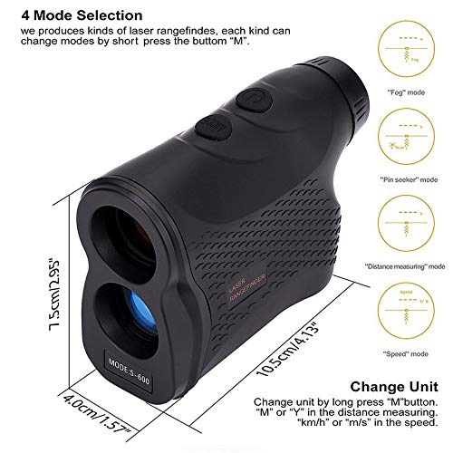 image for OOOUSE Rangefinder 656 Yard with LCD Screen Display, Light Radiation 6