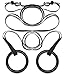 Garage Fit Gymnastic Rings - Premium Heavy Duty Gym Rings with Buckles and Straps for Cross Training, Gymnastics, Fitness, Exercise Rings (Black)