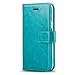 J&D Case Compatible for Moto Z Play Droid Case, Wallet Stand Slim Fit Heavy Duty Protective Shockproof Flip Wallet Case for Motorola Moto Z Play Droid Wallet, Not for Moto Z2 Play/Z3 Play Aqua