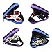Fidget Spinner Case, Holody 2 Pack Multifunction Protective Hard Travel Carrying Box, Storage Bag For Triangle Finger Toy, Earphone, Key, MP3 and Cable - Black