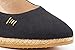 VISCATA Roses 2.75-inch Elegant Style, Soft Canvas, Slip-On Wedge Pump, Espadrilles Heel Made in Spain