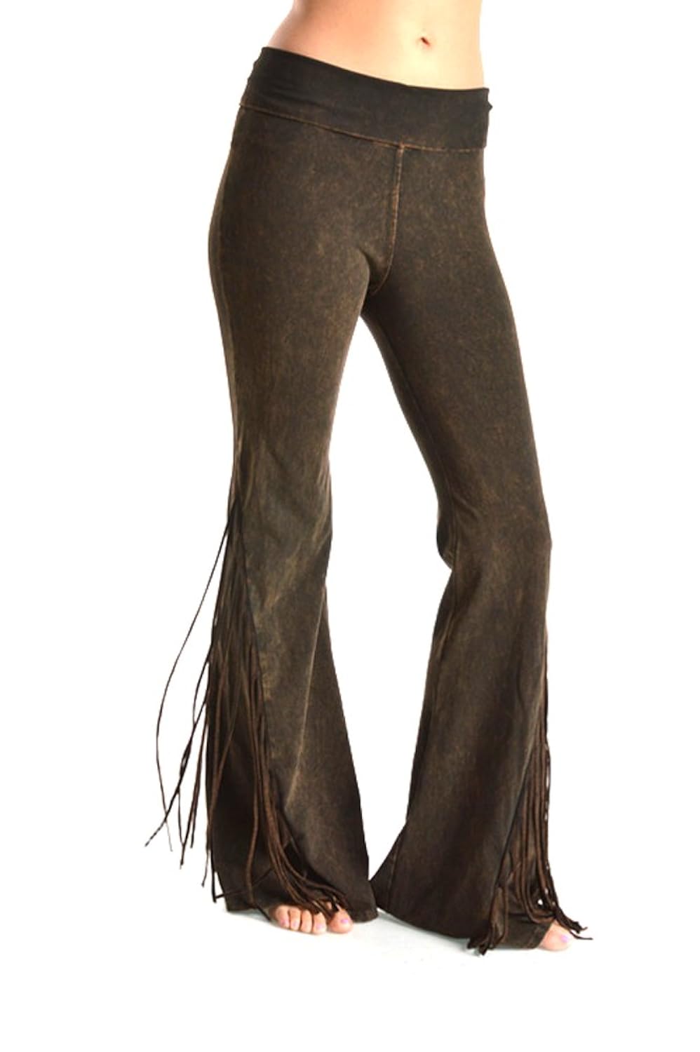 t party fringe yoga pants