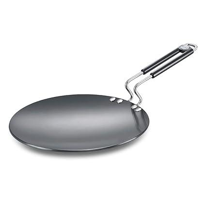 Prestige Hard Anodised Aluminium Multi Tawa, 260mm, Black