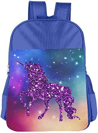 Galaxy Glittering Proud Unicorn Kids Backpack Schoolbag Book Bags For Child