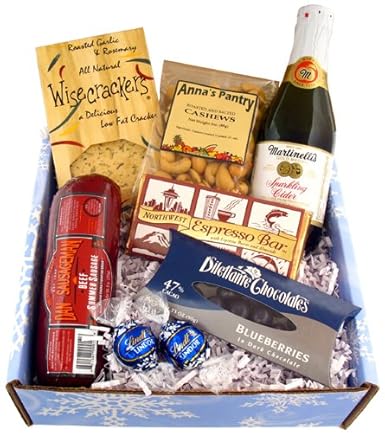 Amazon Com Let It Snow Gift Box Gourmet Snacks And Hors