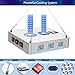 PARbanklux Newest 90° Reflector 1000 watt LED Grow Light 1000w Veg/Bloom Channel,Full Spectrum LED Growing Light Fixtures for Indoor Plants with Daisy Chained Design and Triple-Chips LED (15W LED)