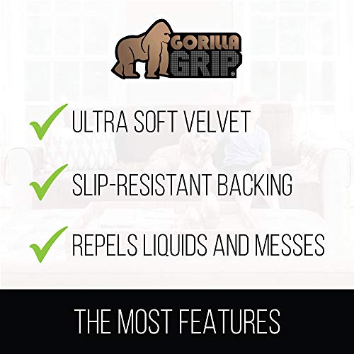 5 Gorilla+Grip+Resistant+Luxurious+Slipcover