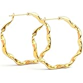 ToHeart Hoop Earrings for Women Lightweight Huggie Hoop Earrings Minimalist Hooped Birthday Christmas Party Gifts