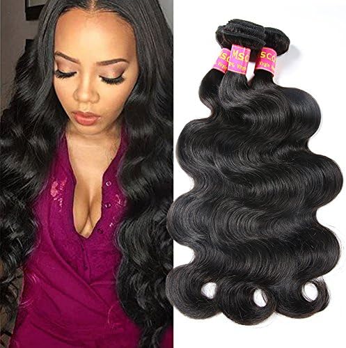 10A Virgin Peruvian Hair Body Wave 3 Bundles 14 16 18 100% Virgin Human Hair Peruvian Body Wave Natural Color Total 300G