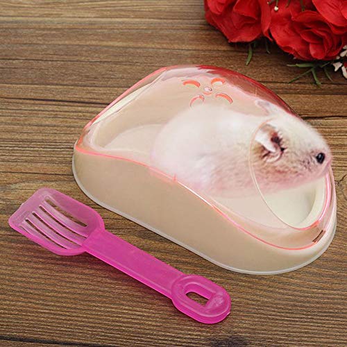 FidgetFidget Small Animal Hamster Sauna Sand Bath Room Pet Use Bathing Potty Toilet Plastic Blue - Thumbnail 3