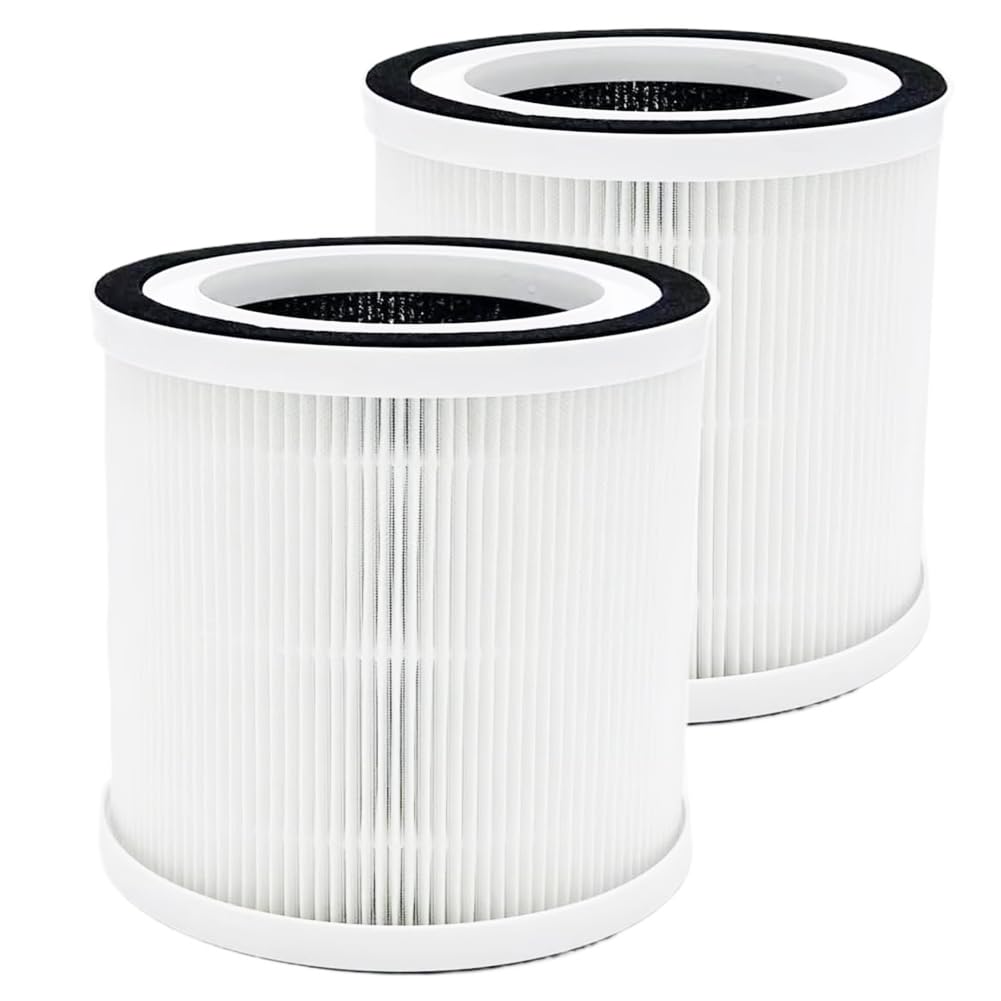 sieloonger Replacement Air Filter Compatible with TCL BREEVA A1/A1W AIR Purifier,H13 True HEPA 3-in-1 Replacement Filter, Efficiency Activated Carbon,Pack of 2