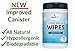 CPAP Mask Cleaning and Sanitizing Wipes, 100 Pack Unscented - Natural Formula, 100% Cotton and Biodegradable