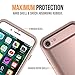 Battery Case for Apple iPhone SE(2022)/SE(2020)/8/7/6S/6, Slim Protective Cover with Battery Pack, 2-in-1 Case with Built in Extended Charging Back Up Power Bank (4.7 inch) BX170 -Rose Gold