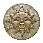 SUN CLOCK 12" by SPRINGFIELD MfrPartNo 91899