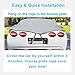 KAKIT C5 Car Cover for Chevy Corvette C5 1996-2004, 6 Layers All Weather Waterproof, Windproof, Dustproof, Scratch Proof, Car Cover for Corvette C5, Free Windproof Ribbon