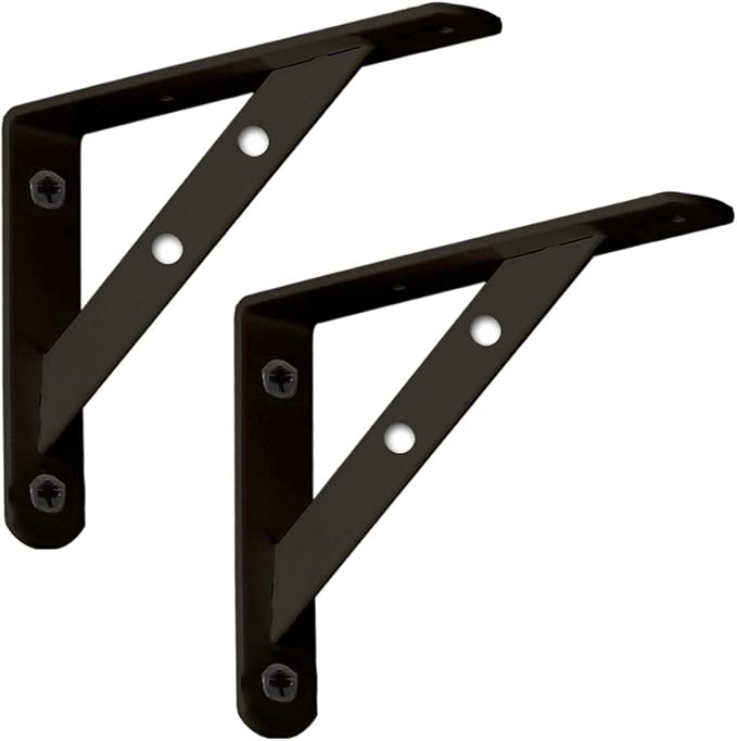 Rack 2 pieces, triangle bracket, rightangle iron bracket/bracket
