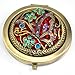 TOOGOO(R)Bronze Retro Compact/Travel/Pocket ILLUMINATED Beauty Make up Mirrors New