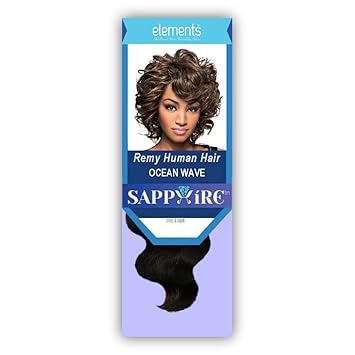 Amazon Com Elements Sapphire Sc Ocean Wave Remy Human Hair