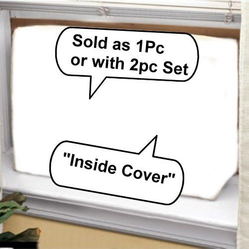 Air Conditioner Cover - Indoor - Window - 21W,15H,4D - Tired of the drafts of cold air!!! from your window mounted airconditioner? This product is finally the answer.