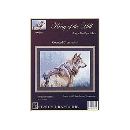 Buy King Of The Hill Cross Stitch Pattern Online At Low Prices In India Amazon In