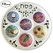 Passover Seder Plate for Kids. 10 High Quality Plastic 10